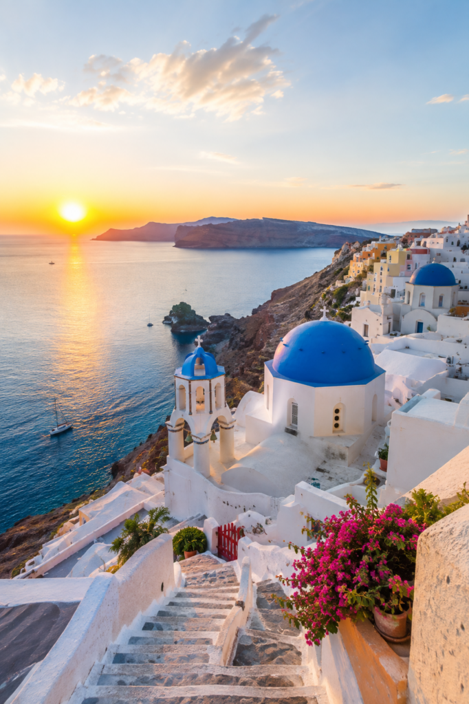 Amazing view from Santorini