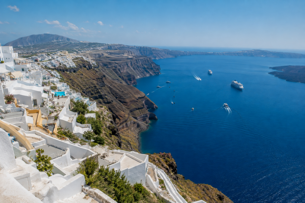Amazing view in Santorini