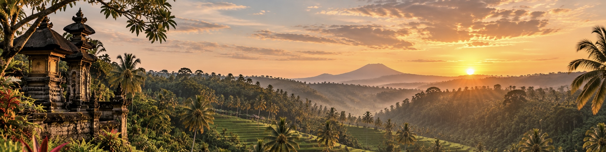Ubud sunset