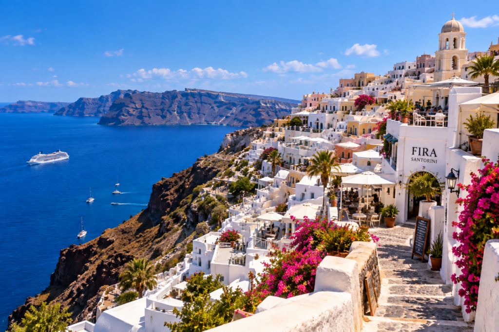 Santorini view