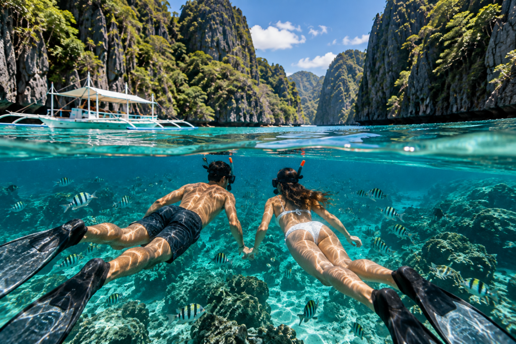 Snorkel in Palawan
