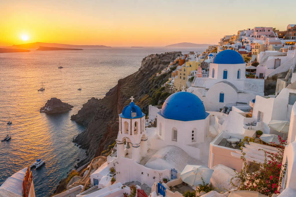 Amazing view in Santorini
